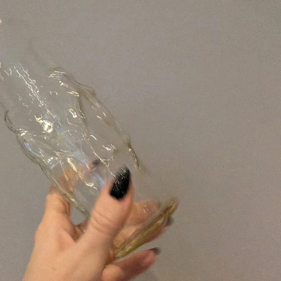 Clear Glass Libby Tumbler With Naked Ladies - Picture 8 of 9